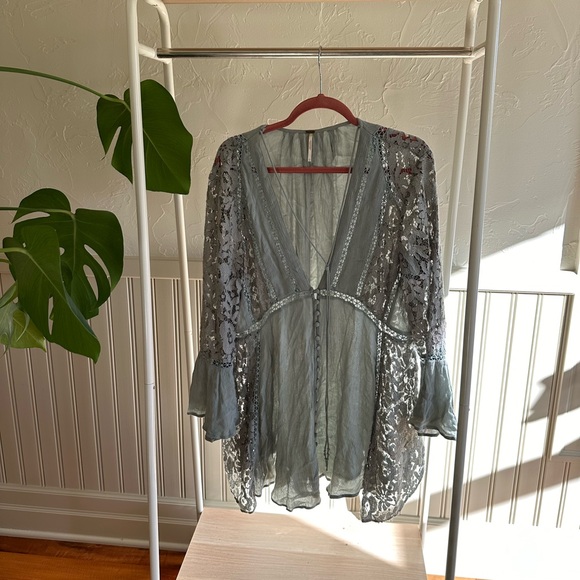 Free People Dresses & Skirts - Free people sage tunic dress